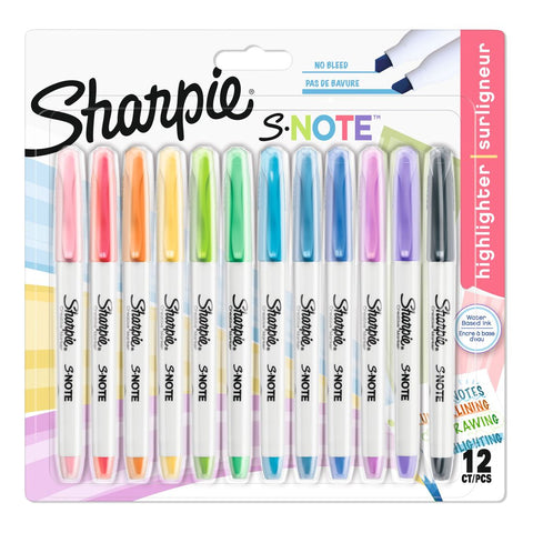 Sharpie S-Note (12/Set)