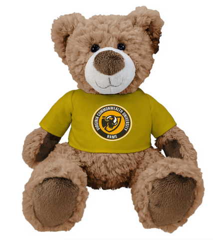 VCU 12" light brown bear