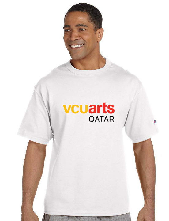 T-shirt VCUArts Champion-Premium Short Sleeves White 2XL