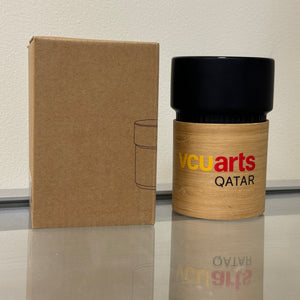 VCUarts Fika 340 ml tumbler with bamboo sleeve