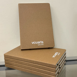 VCUarts Stonepaper notebook A5 unlined (with elastic band)