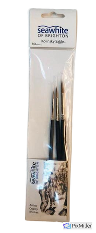 Kolinsky Sable Round Brush set 3 BS5