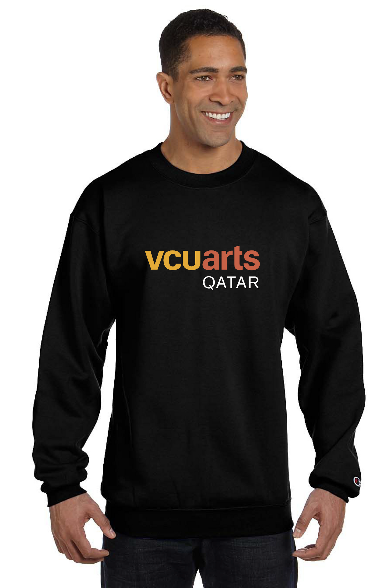 Sweatshirt VCUArts Crewneck Double Dry Eco Black S