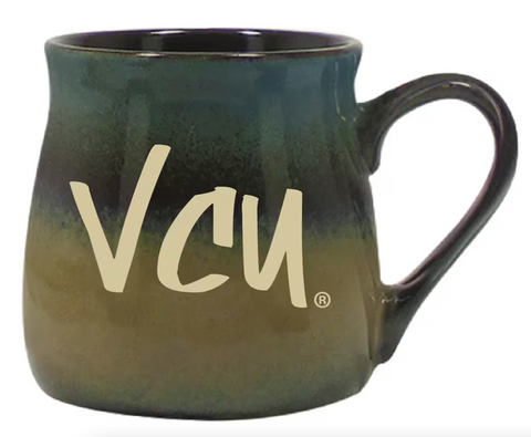 VCU Ceramic Coffee Mug (blue/beige)