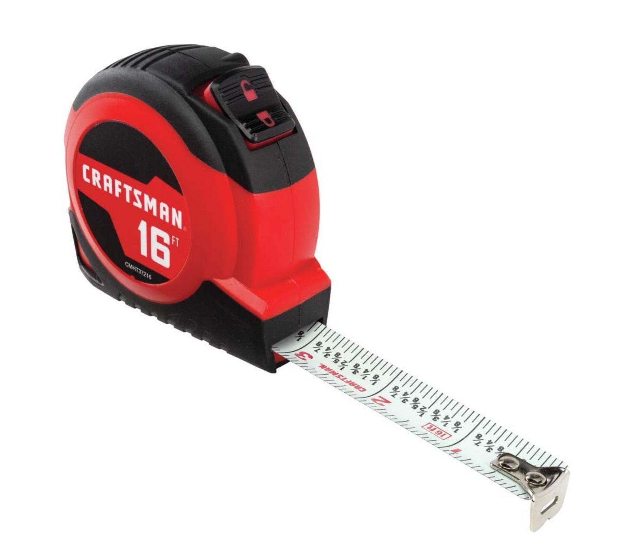 CRAFTSMAN Tape Measure, Self-Lock, 16-Foot