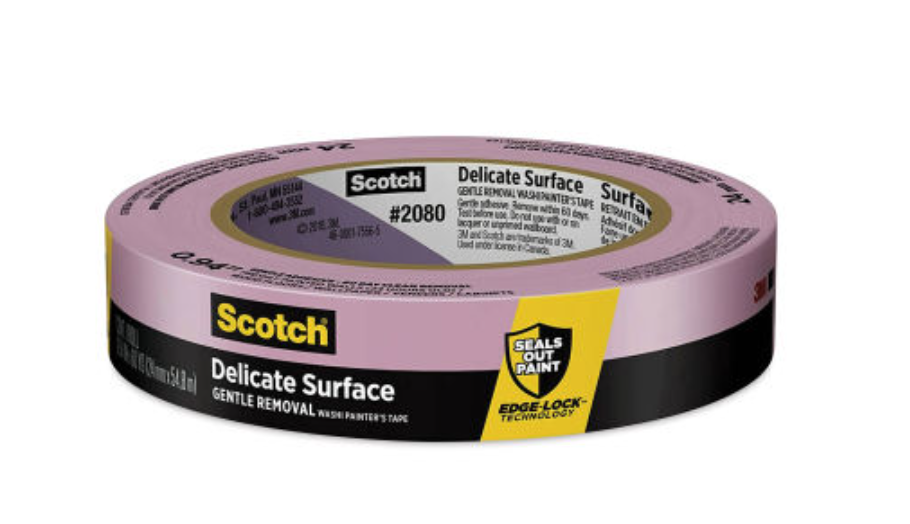 Scotch Painter's Tape for Delicate Surfaces - 0.94" x 60 yds