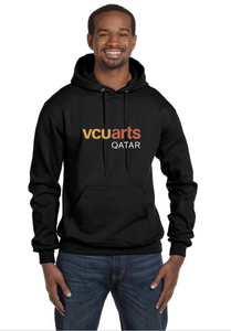 VCUarts Pullover Hooded Sweatshirt black L