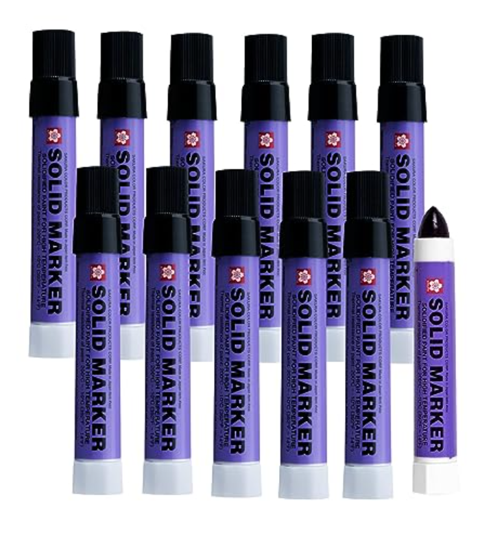 Sakura Solid Markers - Permanent Marker Paint Pens for Window, Wood, & Glass Black