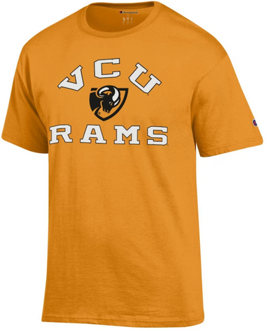 VCU Rams Champion Tee Yellow - S