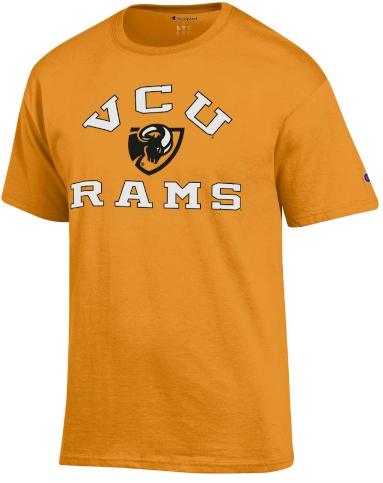 VCU Rams Champion Tee Yellow - XL