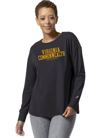 VCU Classic Women's Tee Long sleeves blk - S