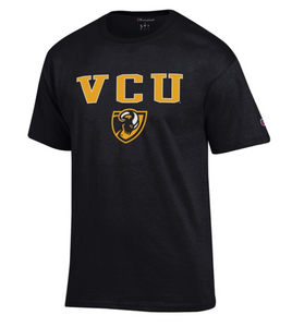 VCU Rams short sleeves Tee Black - M
