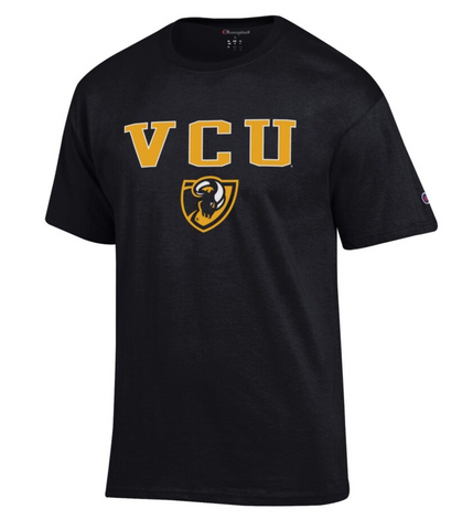 VCU Rams short sleeves Tee Black - M