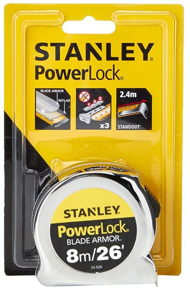 Stanley - Powerlock Rule Blade Armor 8M/26Ft