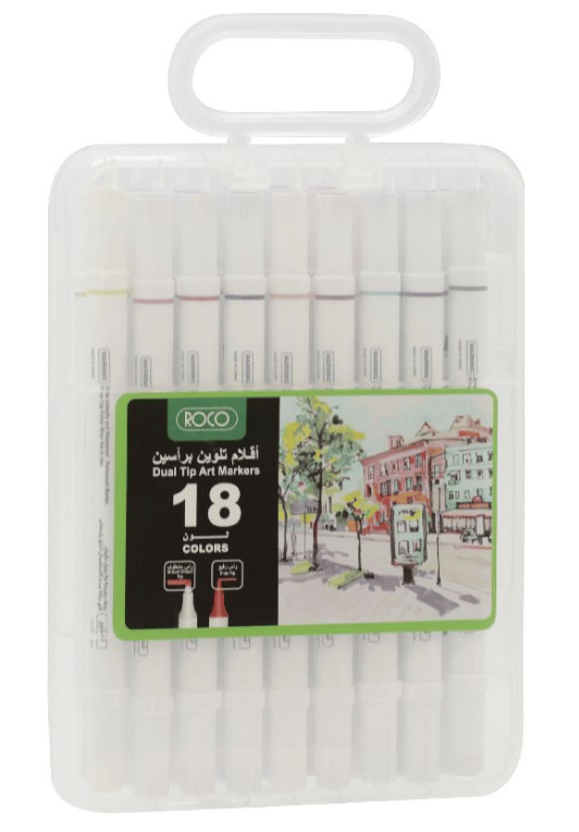 Roco Art Markers (set of 18)