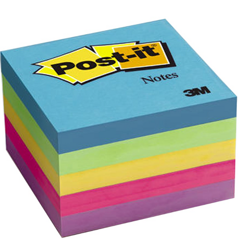 3M Post-it 654 Trendy Self Stick Notes