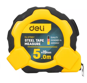 Deli steel tape measure 5.0m x 19mm