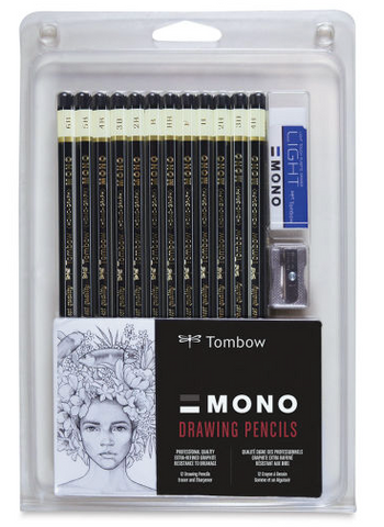 Tombow Mono Professional Drawing Pencils - Set of 12