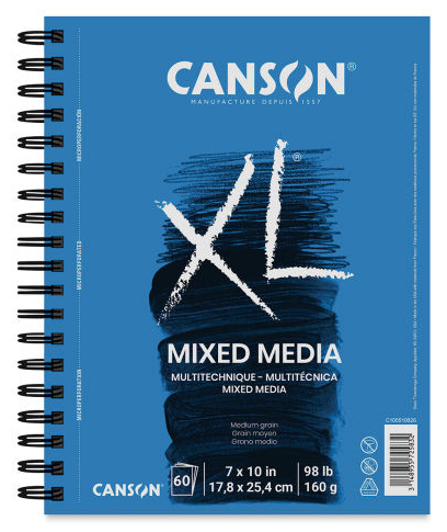 Canson XL Mixed Media 7x10in 160g 60 sheets