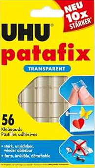 UHU Patafix 56 glue pads transparent