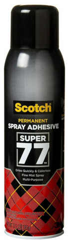Scotch Permanent Spray Adhesive Super 77 13.05oz (385g)