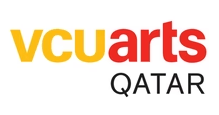 VCUarts Qatar Sticker Clear (Round)