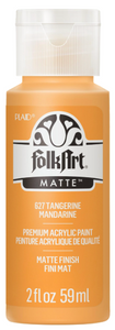 FolkArt Gloss Acrylic Paint (Tangerine)
