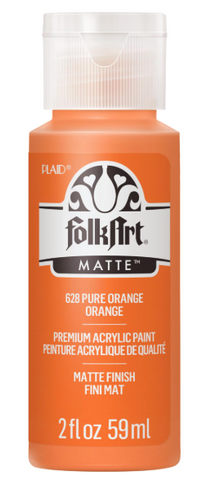 FolkArt Acrylic Paint (Pure Orange)