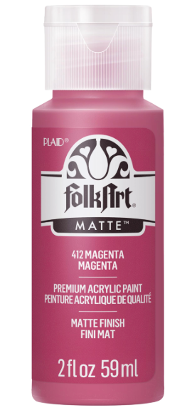 FolkArt Acrylic Paint (Magenta)