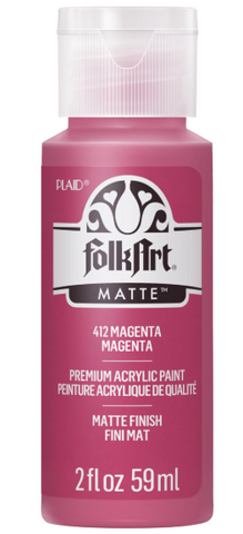 FolkArt Acrylic Paint (Magenta)