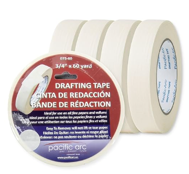 Pacific Arc Drafting Tape - 3/4" x 60 yds