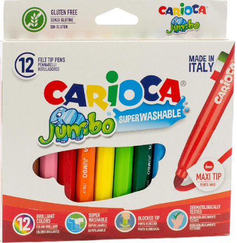 Felt-tip Marker Pens - Maxi Tip (Carioca)