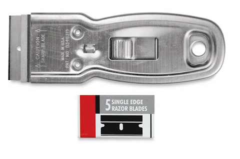 Hand-Held Scraper With Blades