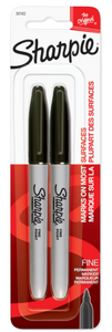 Sharpie fine point - pack of 2