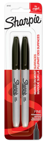 Sharpie fine point - pack of 2
