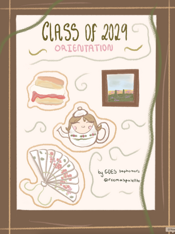 Class of 2029 stickers by Reema Al-Ali