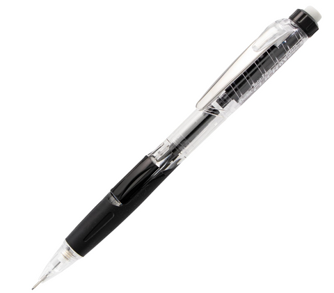 Pentel Twist Erase Click Mechanical Pencil, Pack of 12, (0.5mm) black