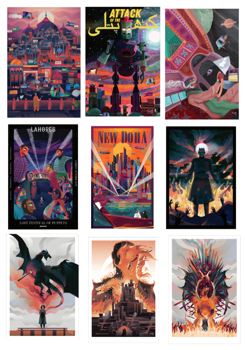 Postcards by Hazem Asif