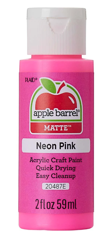 Apple Barrel Neon Pink (Acrylic Paint)