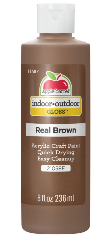 Apple Barrel Real Brown (Acrylic Paint)