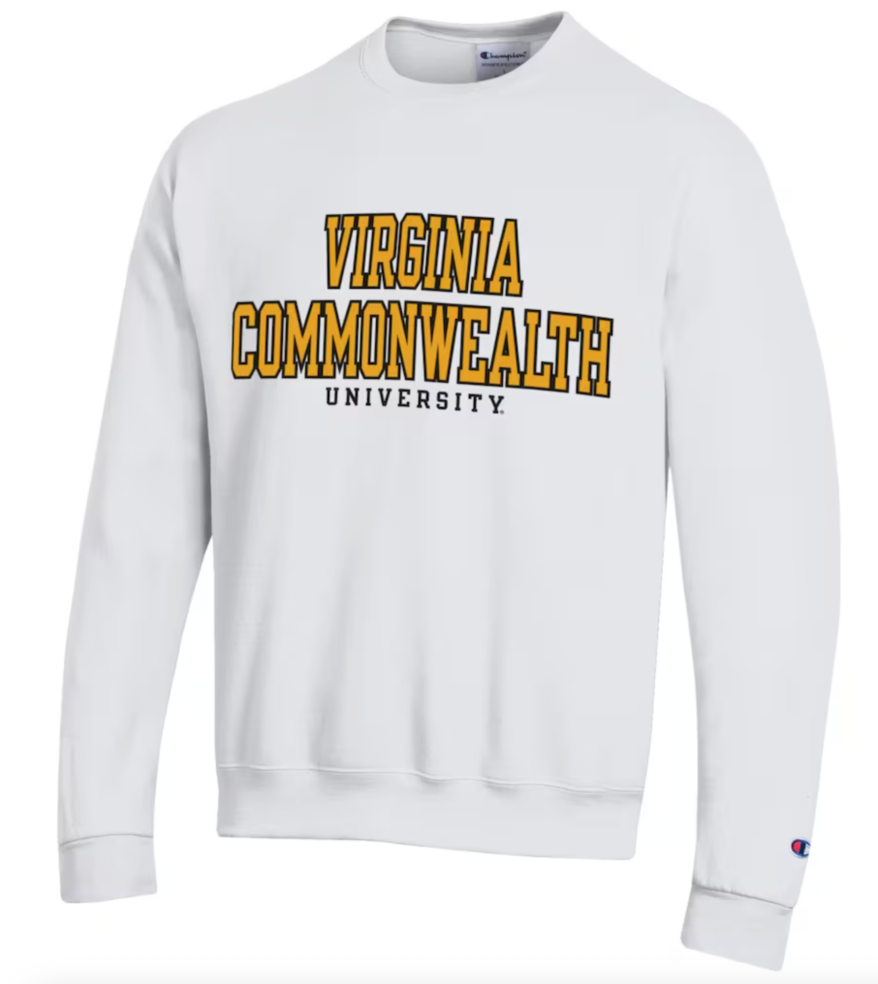 VCU CHAMPION CREWNECK SWEATSHIRT WHITE - XL