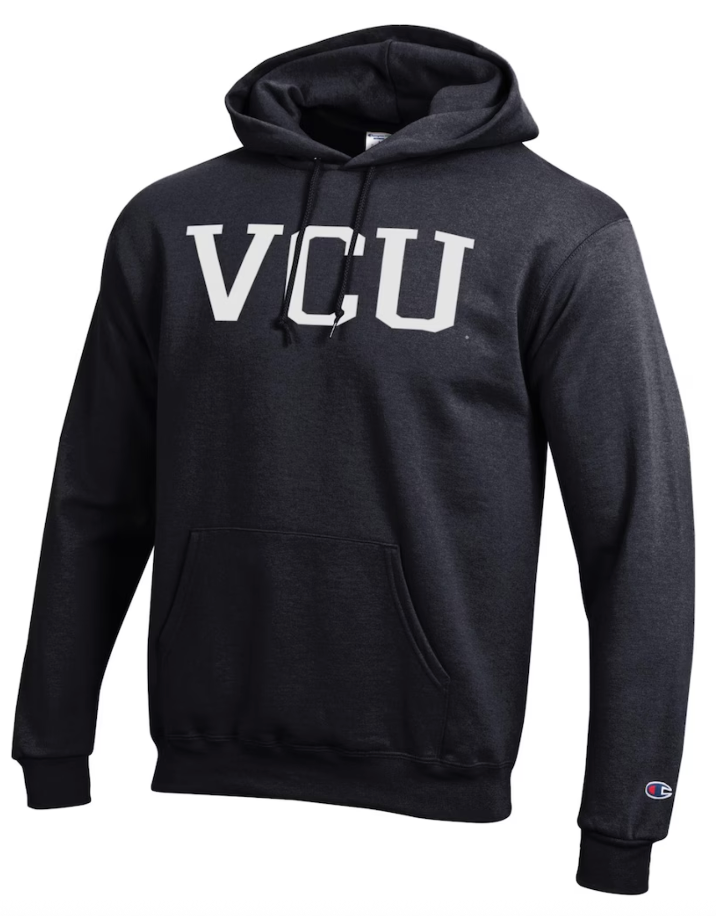 VCU CHAMPION ECO POWERBLEND HOODIE BLACK - S