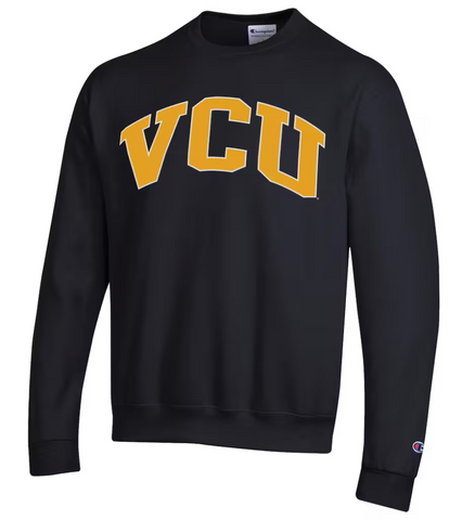 VCU CHAMPION SP POWERBLEND CREW BLACK - XL