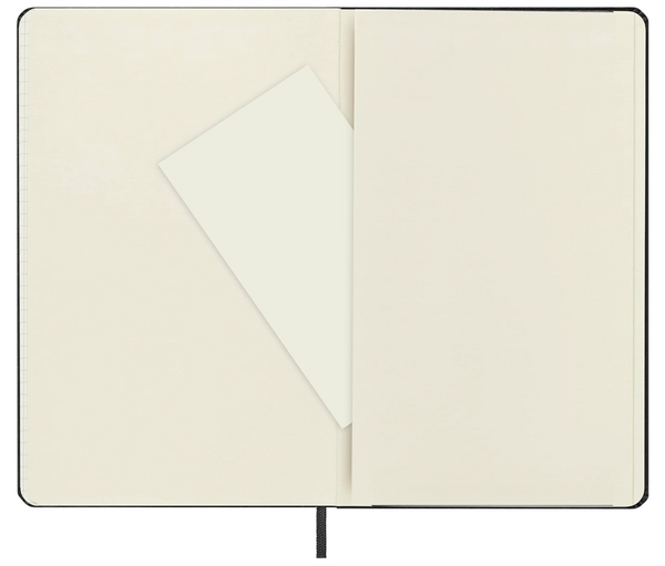 Moleskine Classic Notebook, Large, Squared, Black, Hard Cover (5 x 8.25)