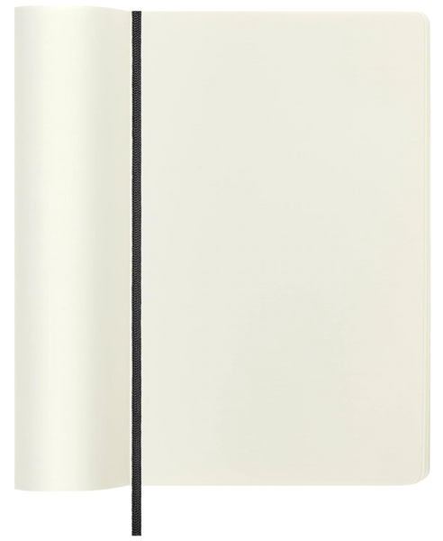 Moleskine Classic Notebook, Soft Cover, Large (5" x 8.25") Plain/Blank, Black, 240 Pages