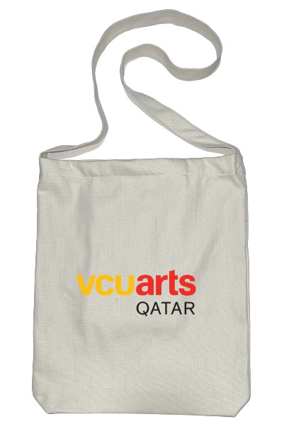 VCUarts tote bag beige