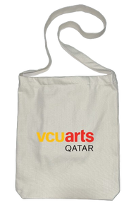 VCUarts tote bag beige