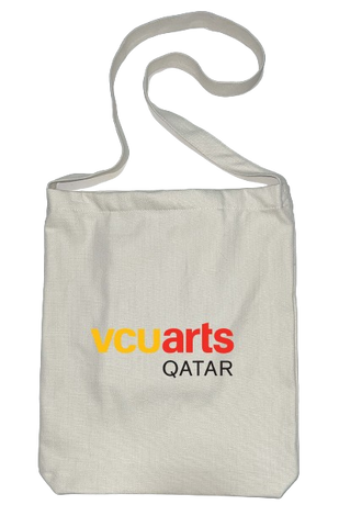 VCUarts tote bag beige