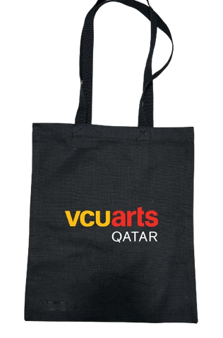 VCUarts tote bag black