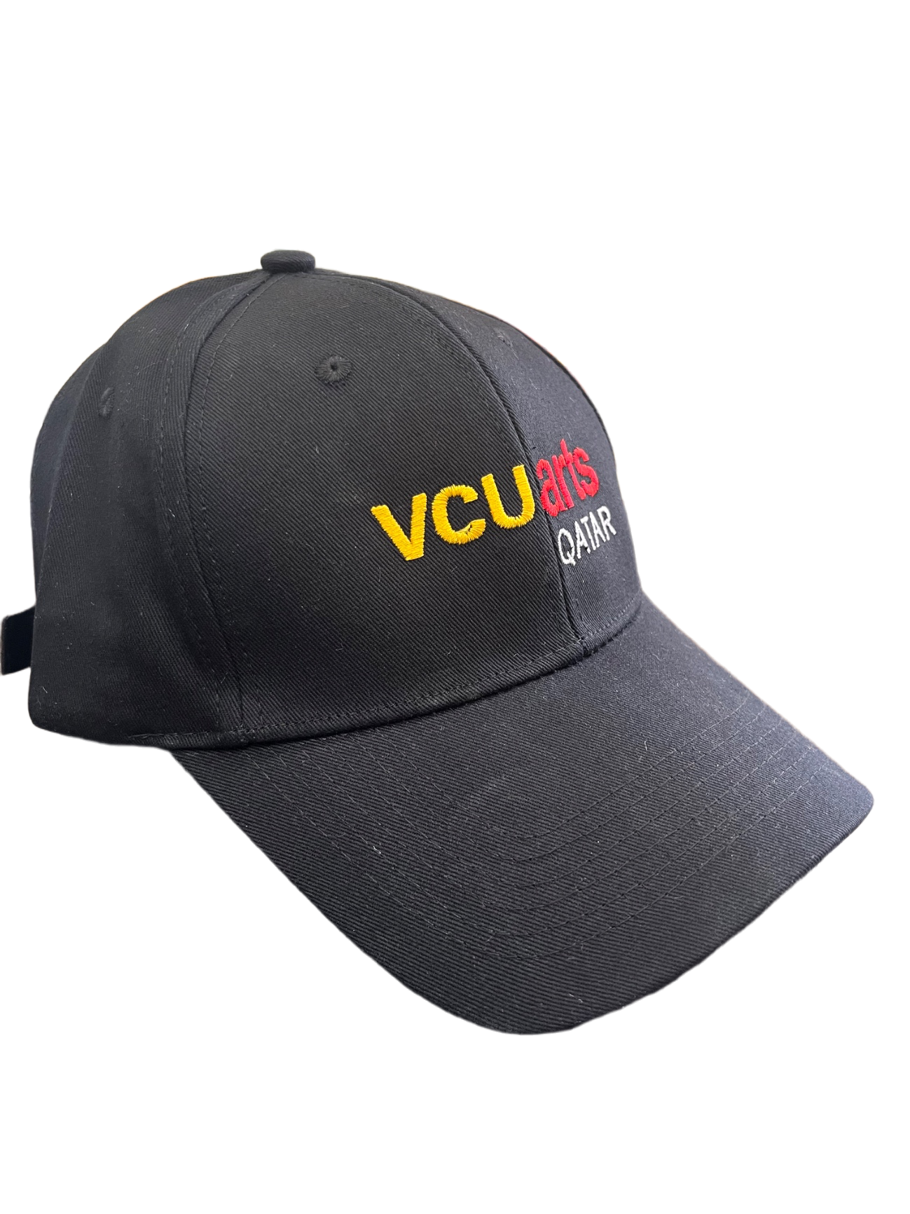 VCUarts Qatar black cap